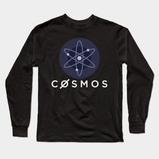 Cosmos  Crypto Cryptocurrency ATOM  coin token Long Sleeve T-Shirt